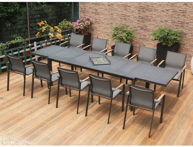 Sy4018 Cacos Sling Dining Set Outdoor Dining Sets